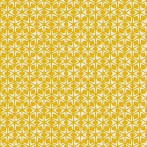 Tropical Pineapple Yellow Sea Stars Graphic Dots