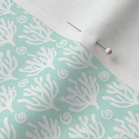 coral reef two color bleached 1 one inch coral branch underwater ocean sea island beach light aqua marine white pale turquoise wallpaper accessories home decor