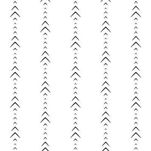 Black- Minimalist Boho Arrows