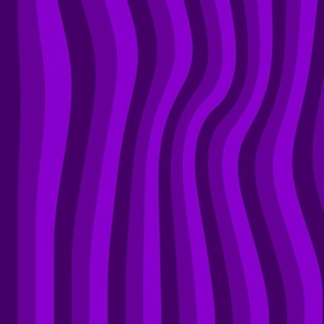 Purple Wavy Stripes large