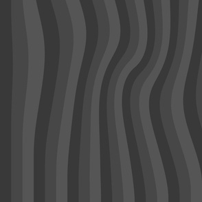 Gray Wavy Stripes large