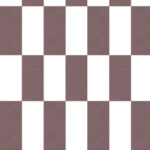 soldier stacked tiles  - plum - vertical stack - Faux Tile