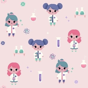 Science girls - STEM pink