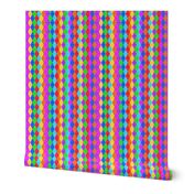 (XXL) Large Party Streamers Vertical Pattern