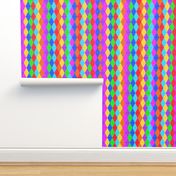 (XXXXL) Large Party Streamers Vertical Pattern