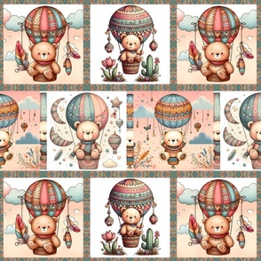 TEDDY BEAR AIR BALLOON ALTERNATE FLWRHT