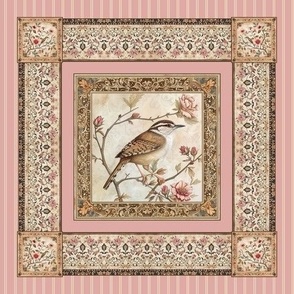 Arabesque Wren with Stripe