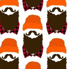 Mountain man / beard / mustache / white