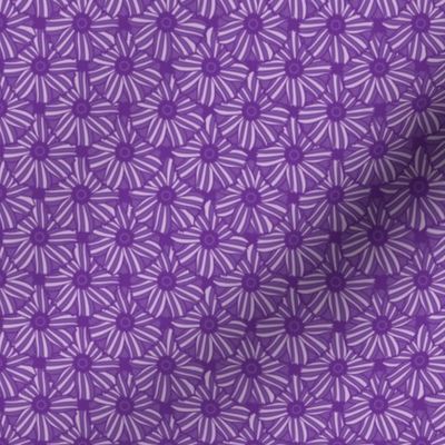 Boho Blossoms Tile (Purple)