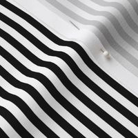 Small black and white stripes - FABRIC