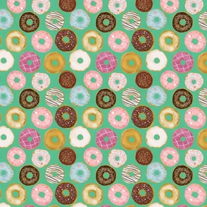 Donuts For Days mint green small