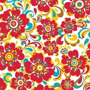 Floral Whimsy MEDIUM - Sunset Ranch
