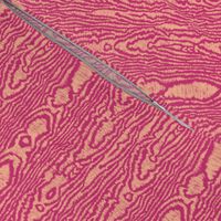 Moire Texture (Medium) - Pantone Peach Fuzz on Pink Yarrow  (TBS101A)