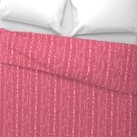 Moire Texture (Medium) - Pantone Peach Fuzz on Pink Yarrow  (TBS101A)