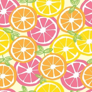 Fruit Slice Paradise_yellow