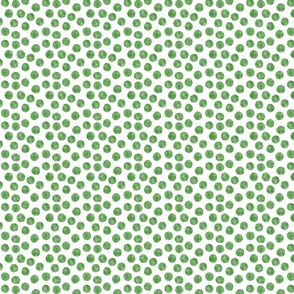 Watercolor Dots - Green (mini)