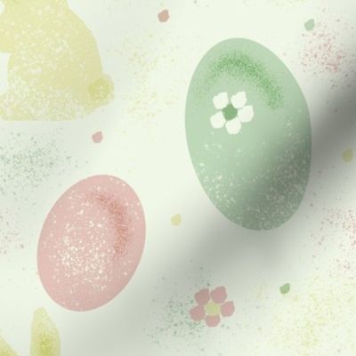 Easter Eggsand Rabbits