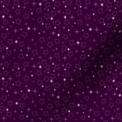 Stars and Starbursts on Dark Violet