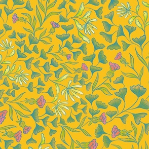 Dainty Flowers | Goldenrod Yellow | Wildflowers