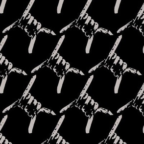 Houndstooth Barbed Wire Large