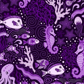 Underwater World violet