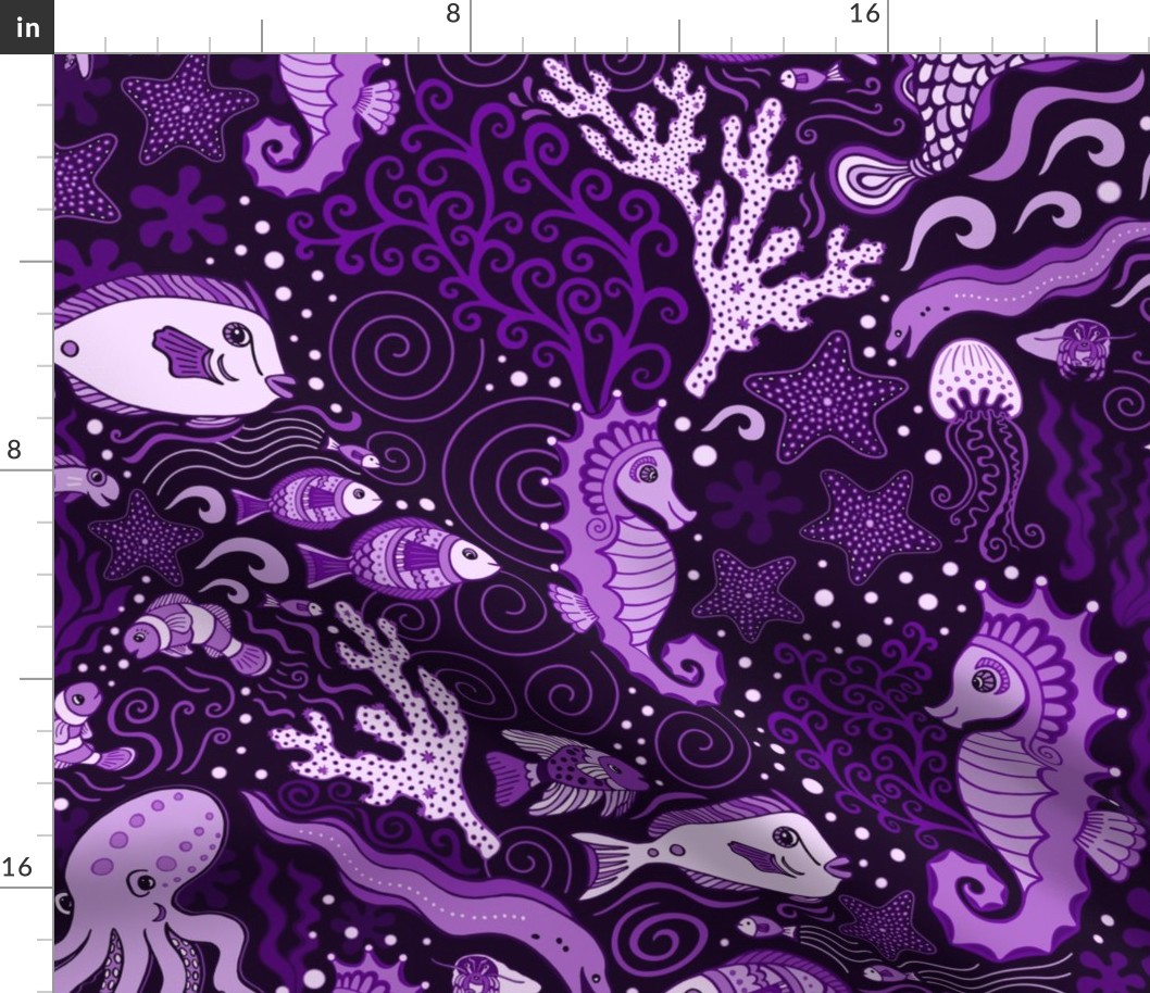 Underwater World violet