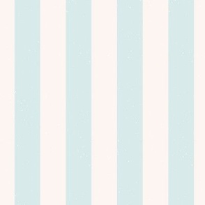 Blue and Cream Circus stripes 1"