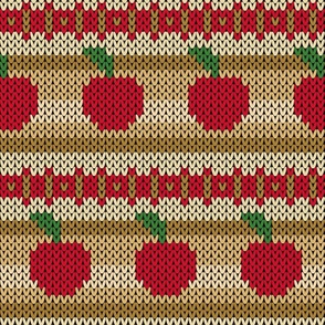 Fair Isle Apple Stripe