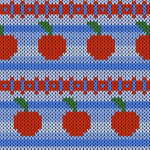 Fair Isle Apple Stripe 2