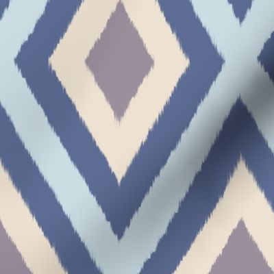 (S)  2024 Trendy Ikat Diamonds V1 – Geometric Design 