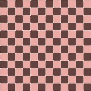 Squares! Brown_Pink! M