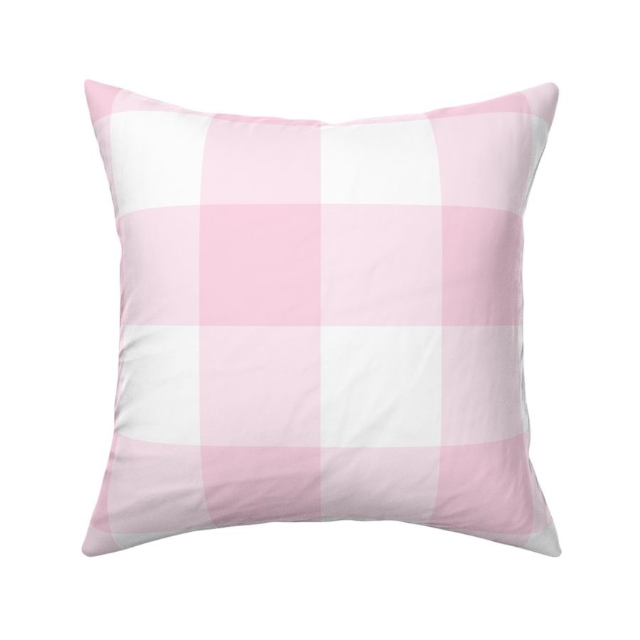 Buffalo Check Plaid Petal Pink (M)