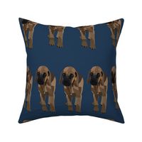 Rhodesian ridgeback - Ben | Large Version | pet puppy dog print