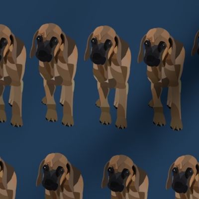 Rhodesian ridgeback - Ben | Medium Version | puppy dog pet print