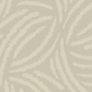 Block Print Coastal Basket Weave in Warm vanilla beige brown