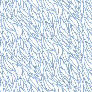 WILLOW smaller scale in Cornflower Blue colour-way