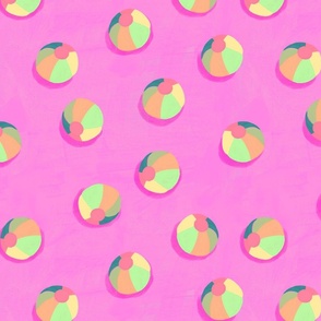 Beach balls - Pink