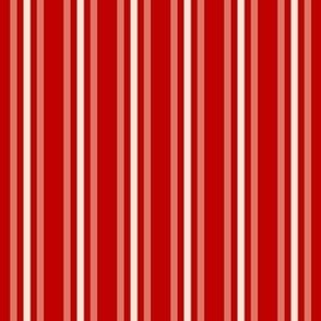 Triple Stripes - (M) Coastal Lighthouse Reds