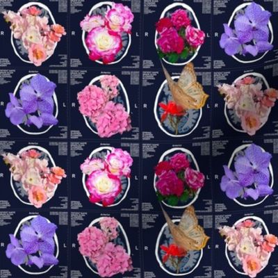 Brain Scans Floral