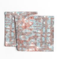 Textured Verdigris Copper Maze
