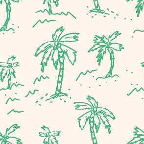 Hand Drawn Palms