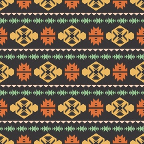 Native American Tribal Navajo Print