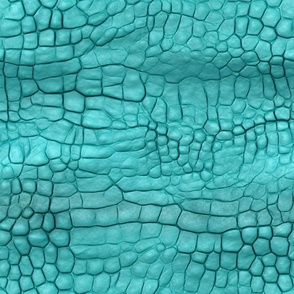 Turquoise Alligator Skin 4