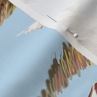 Setter Wiith Bird Fabric
