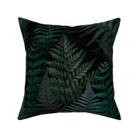 Woodland Ferns in Moonlight • Large