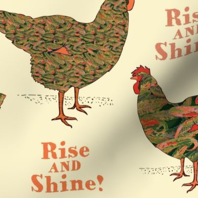 Rise and Shine with Chickens - Peckadilly