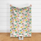 Dreamy Safari Adventure - Kids Bedroom Pattern