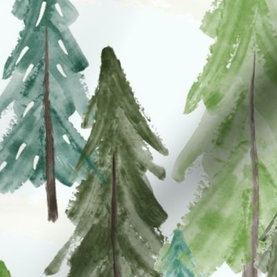 Wintertime Woods - Small Print