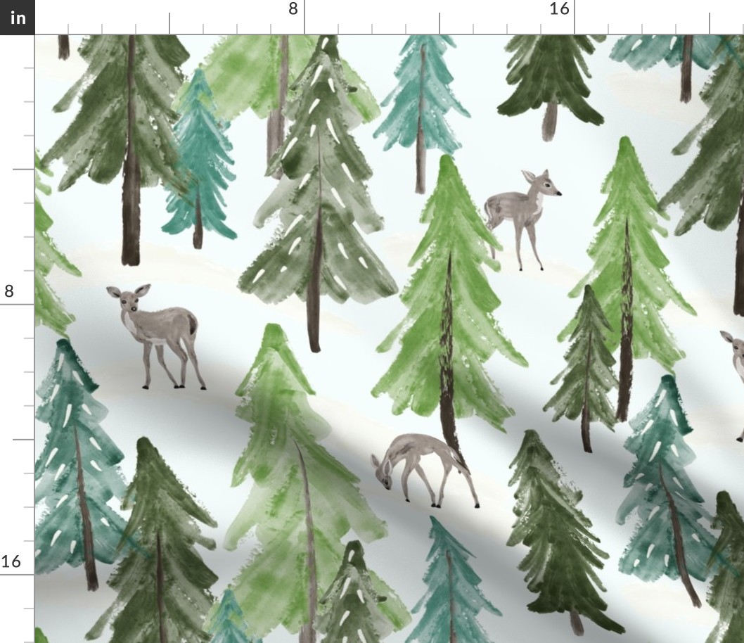Wintertime Woods - Small Print