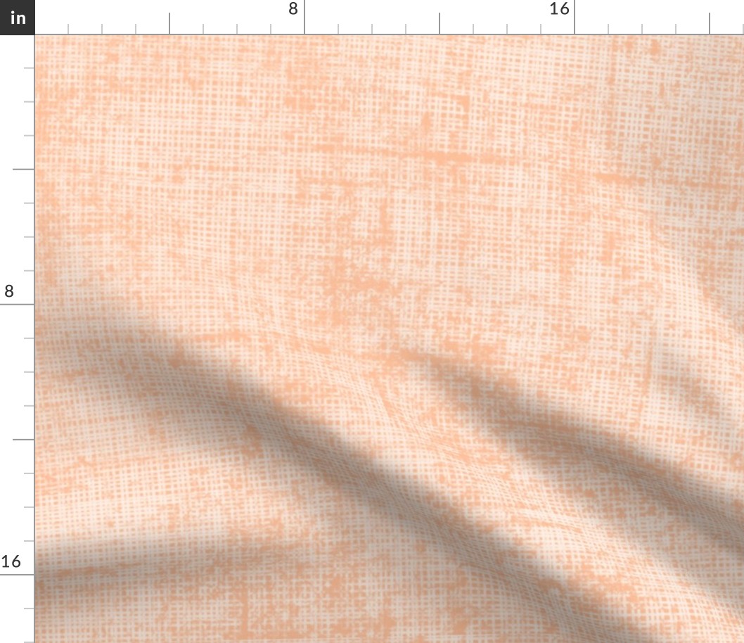 Linen Textured Design on Peach